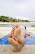 Feet On Beach