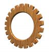 wooden gear