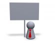 blank sign