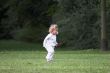 Running in the park
