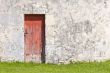 old wooden door