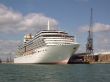 passenger liner at dock