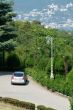 car and lantern