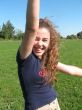 joyful girl