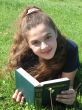 The  girl with a book
