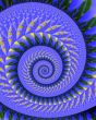 Quilted spiral