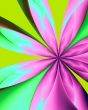 Fractal Easter daisy