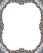 Shell and petal frame