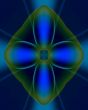 Glowing cross