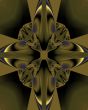 Embossed cross