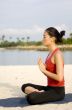 Yoga On Beach