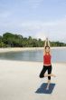 Yoga On Beach
