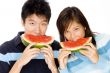 Enjoying Watermelon