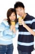 Couple With Juice
