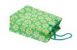 decorative shopping bag on white