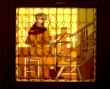 Stained-glass panel in the museum  4