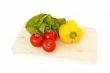 vegetables on cutting board