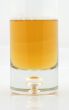 beer in glass on grey