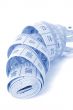 measuring tape in blue