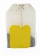 tea bag with an empty tag