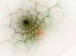 Spiral Splendor against White