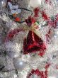 Decorated Christmas tree detail