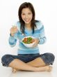 Eating Salad