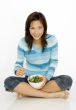 Eating Salad