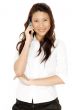 Asian Woman On Phone