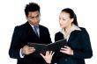 Businessman and Woman