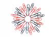 Paper Clip Flower