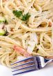  Salmon and Shrimp Fettuccine
