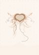 valentine`s day postcard