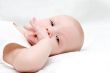 Baby draw your fist into the mouth #2