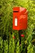 Red British Rural Postbox