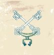 heraldic  keys