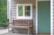 Old Bench on Porch
