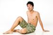 Asian Man In Shorts