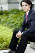 Businessman Outside