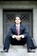 Businessman On Steps
