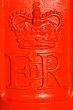 Red Letterbox Close Up
