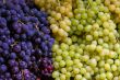 red and green grapes