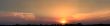 Dramatic sunset horizont and colorful evening sky