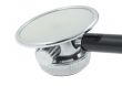 stethoscope on white - real macro