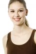Young Woman In Brown