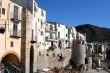 Old town Cefalu in Sicily at summer