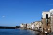 Old town Cefalu in Sicily at summer