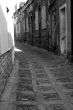 Old town Eriche in Sicily at summer