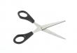 scissors on white background