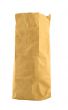 brown paper bag on pure white background